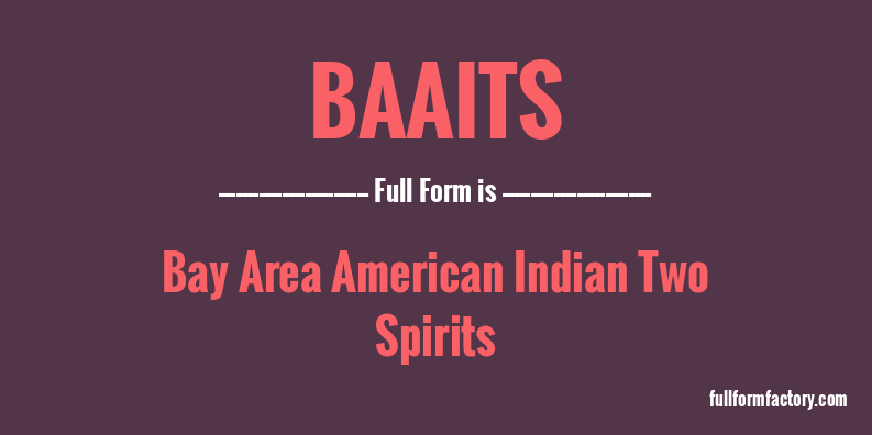 baaits-full-form