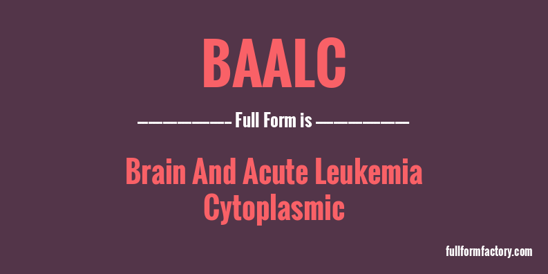 baalc-full-form
