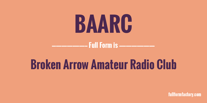 baarc-full-form
