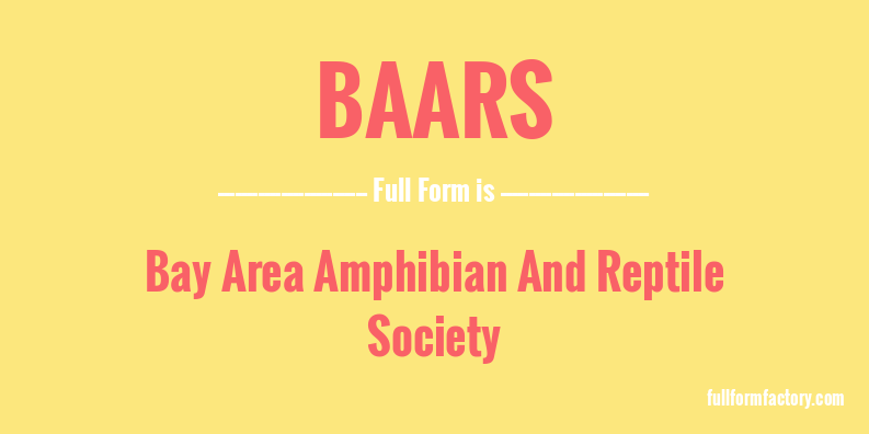 baars-full-form
