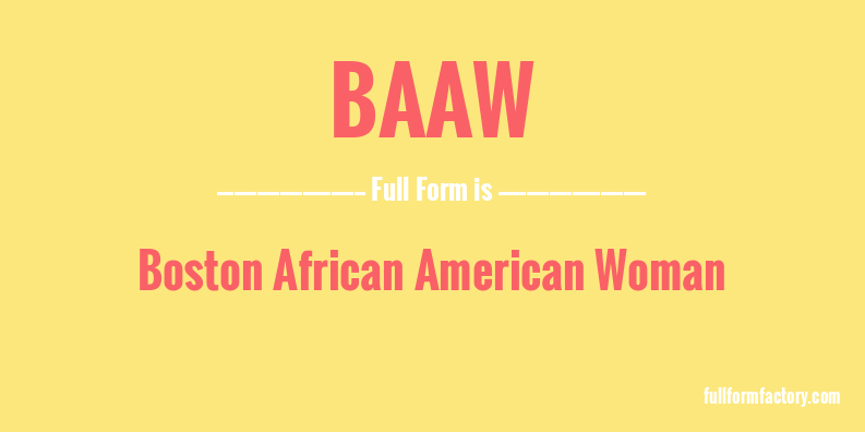 baaw-full-form