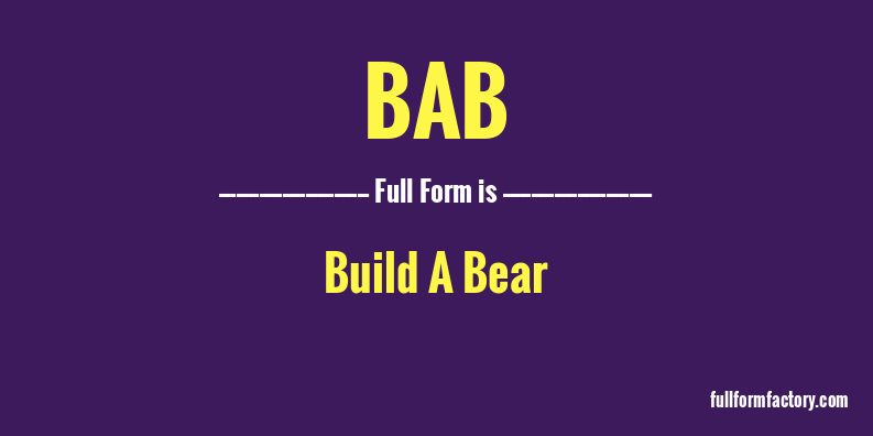 bab-full-form