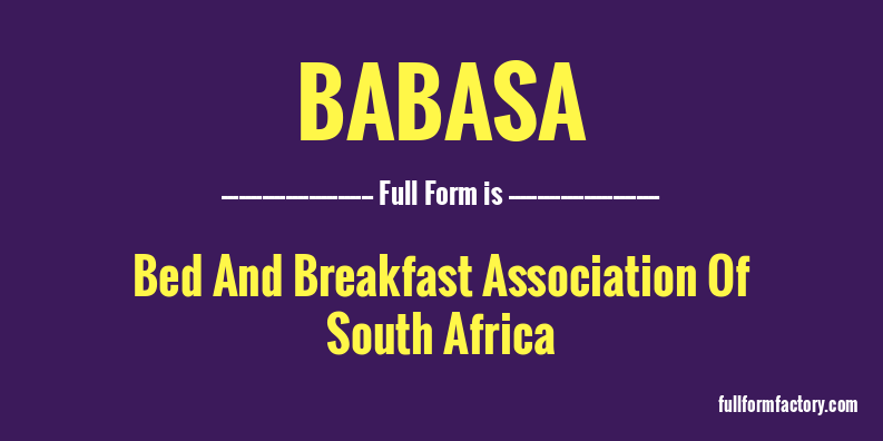 babasa-full-form