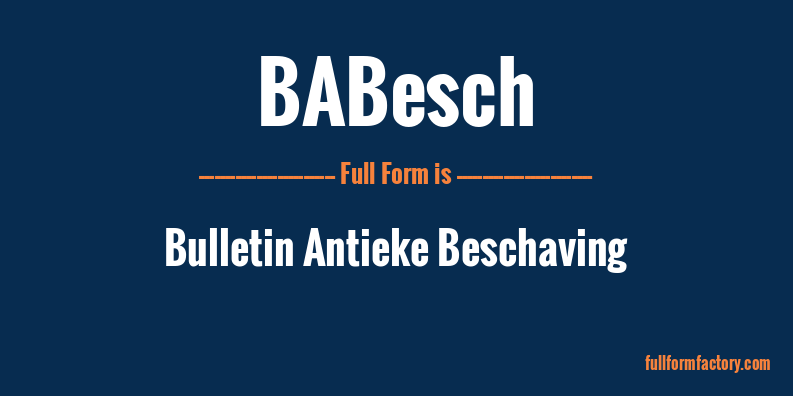 babesch-full-form