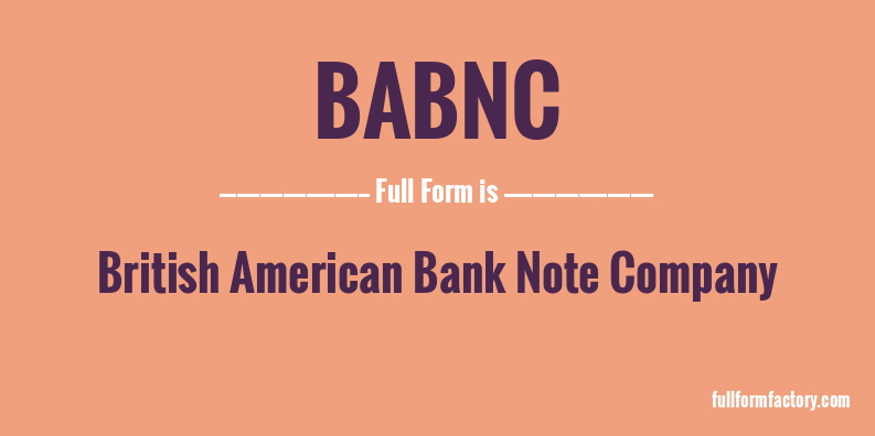 babnc-full-form