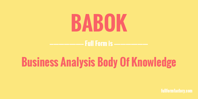 babok-full-form