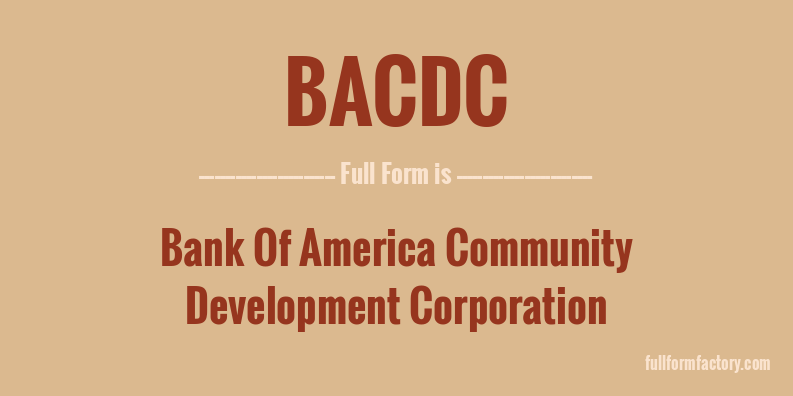 bacdc-full-form