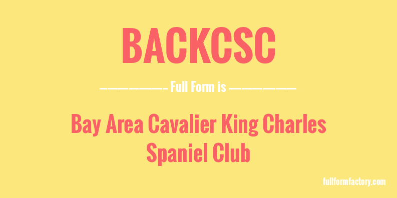 backcsc-full-form