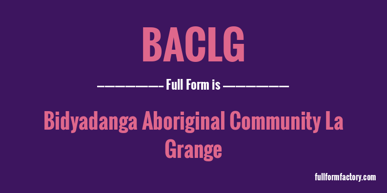 baclg-full-form
