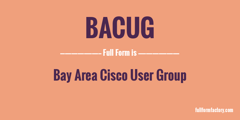 bacug-full-form