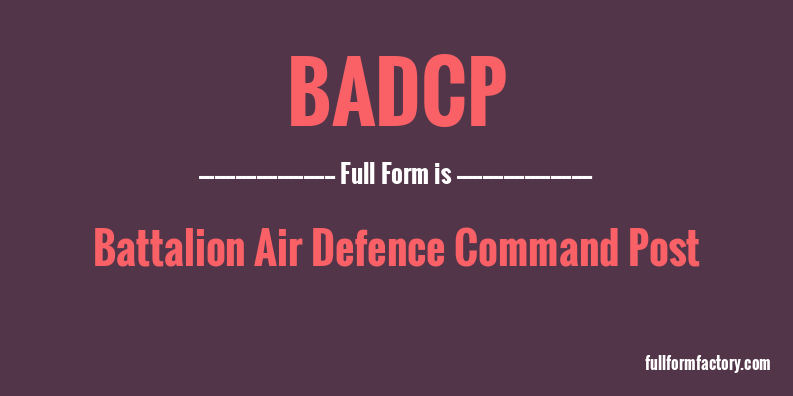 badcp-full-form