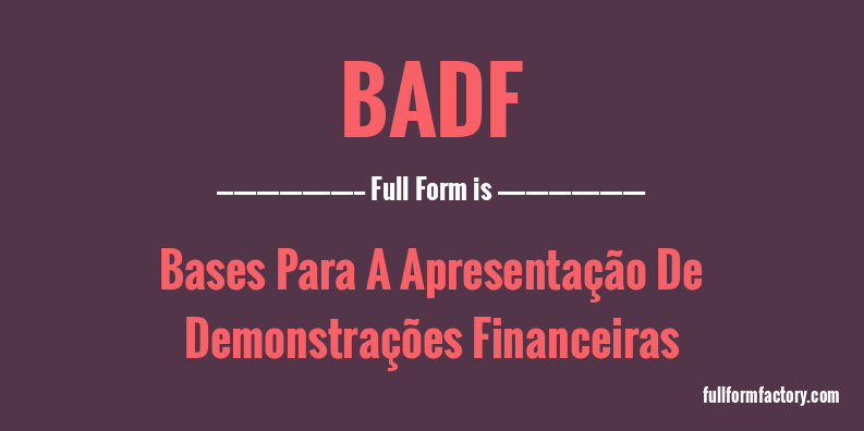 badf-full-form