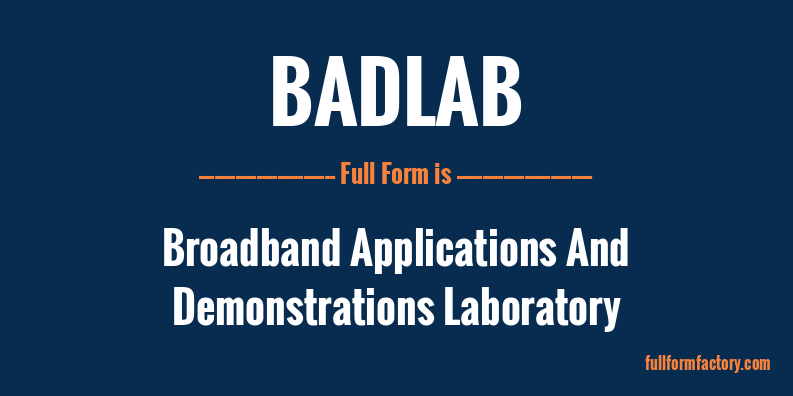badlab-full-form