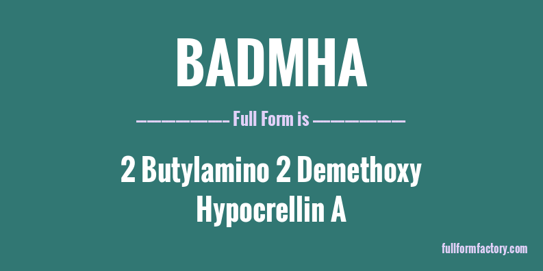 badmha-full-form