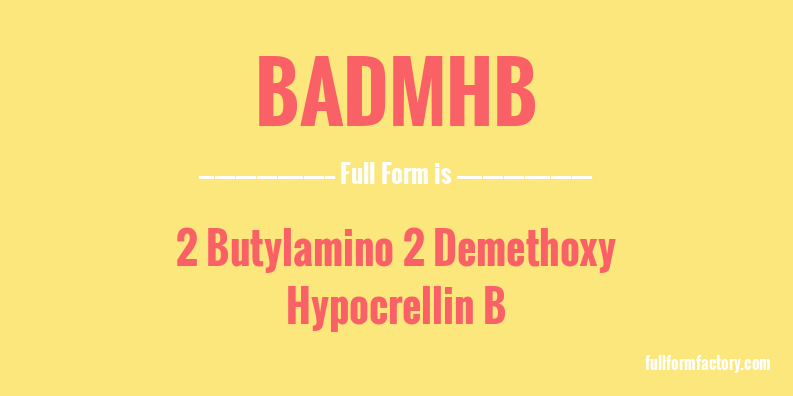 badmhb-full-form