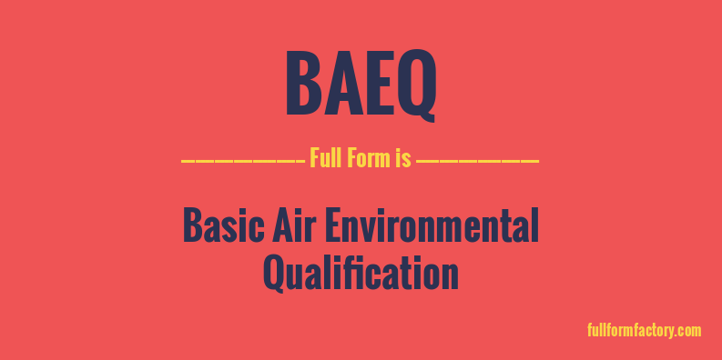 baeq-full-form