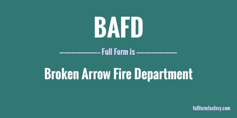 bafd-full-form