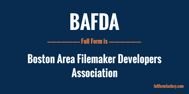 bafda-full-form