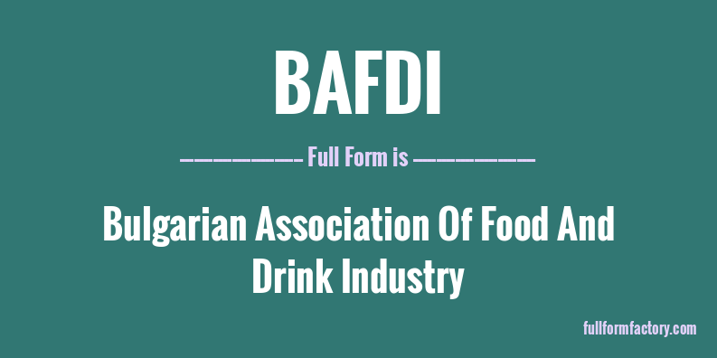 bafdi-full-form