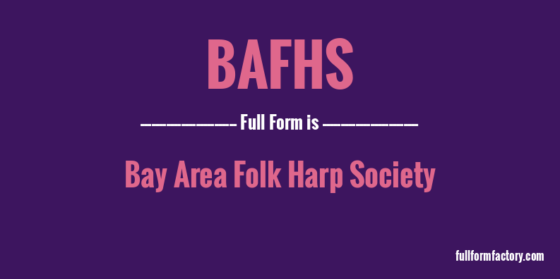 bafhs-full-form