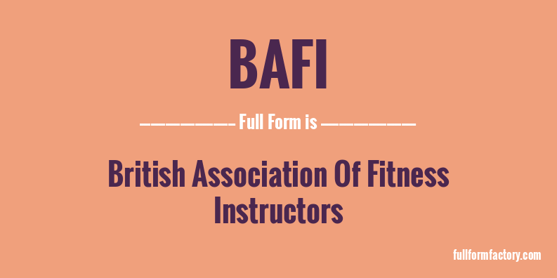 bafi-full-form