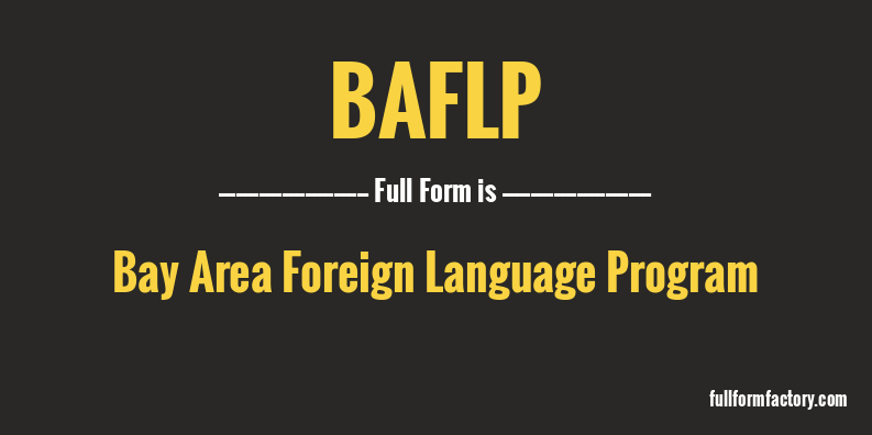 baflp-full-form