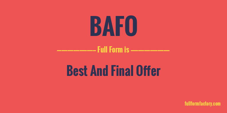 bafo-full-form