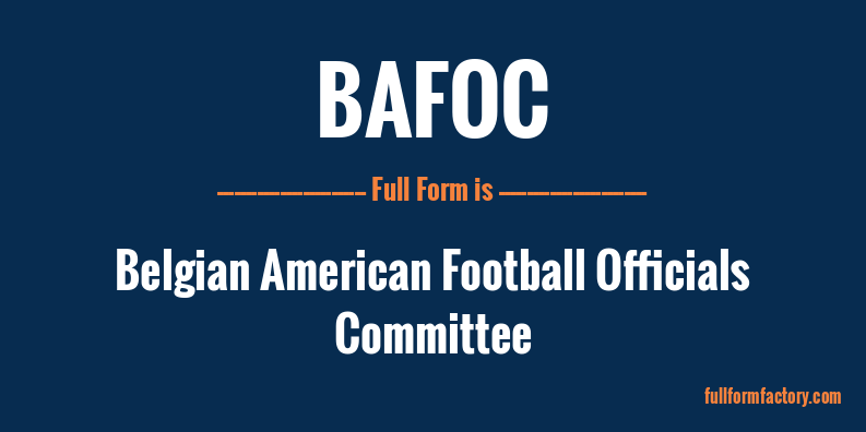 bafoc-full-form
