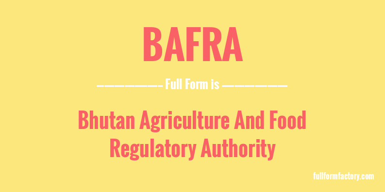 bafra-full-form
