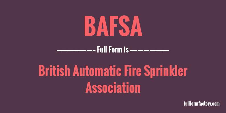bafsa-full-form