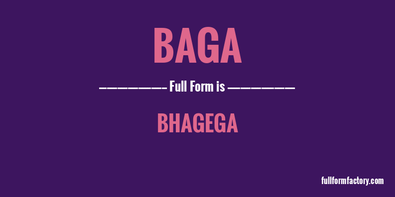 baga-full-form