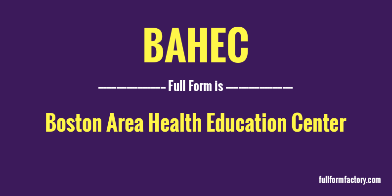 bahec-full-form