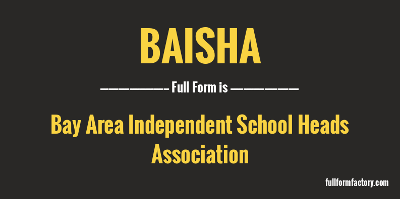 baisha-full-form