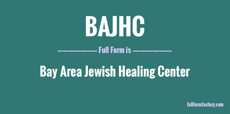 bajhc-full-form