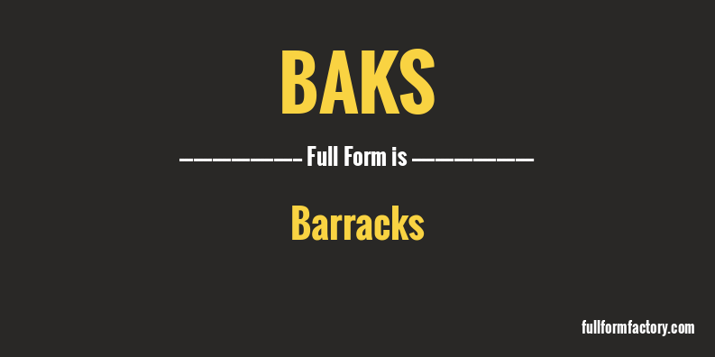 baks-full-form