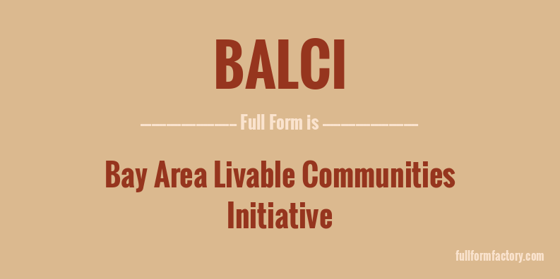balci-full-form