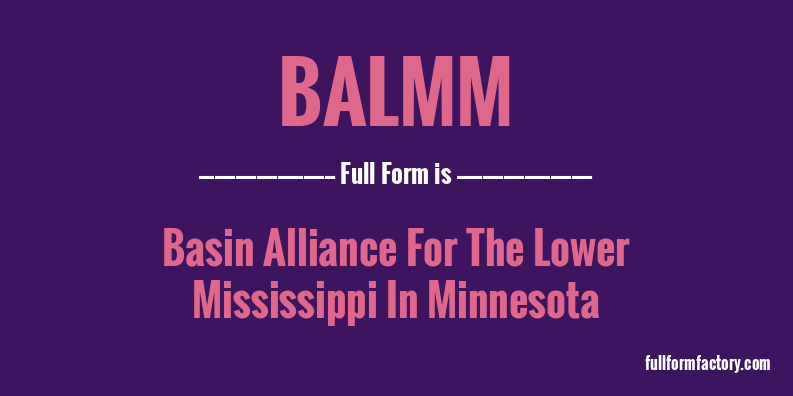 balmm-full-form