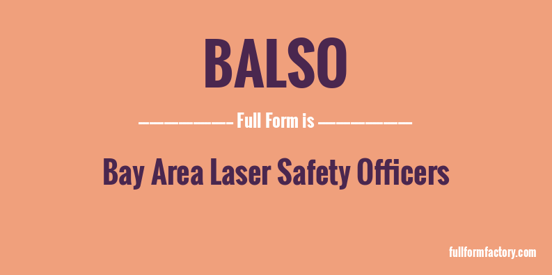 balso-full-form