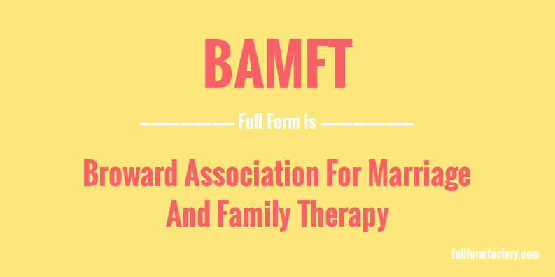 bamft-full-form