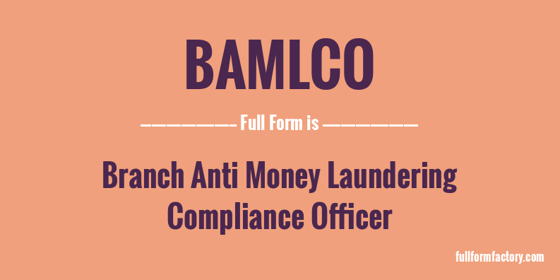 bamlco-full-form