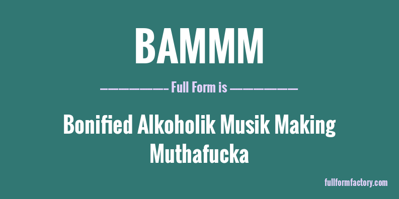 bammm-full-form