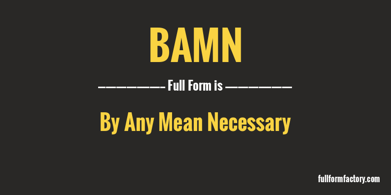 bamn-full-form
