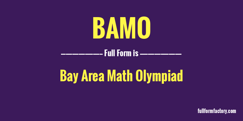 bamo-full-form