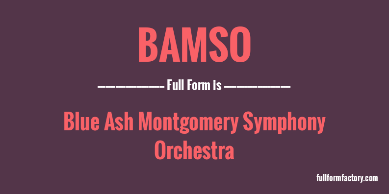 bamso-full-form