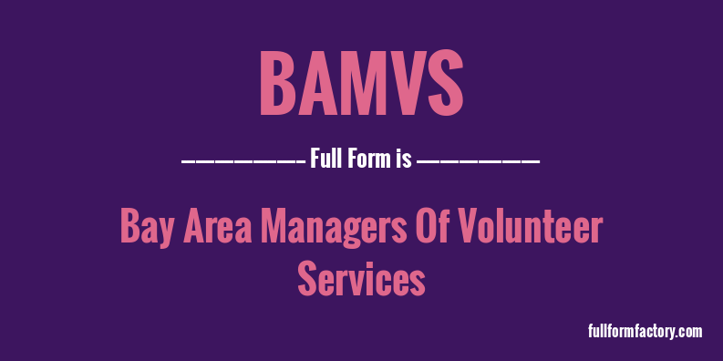 bamvs-full-form