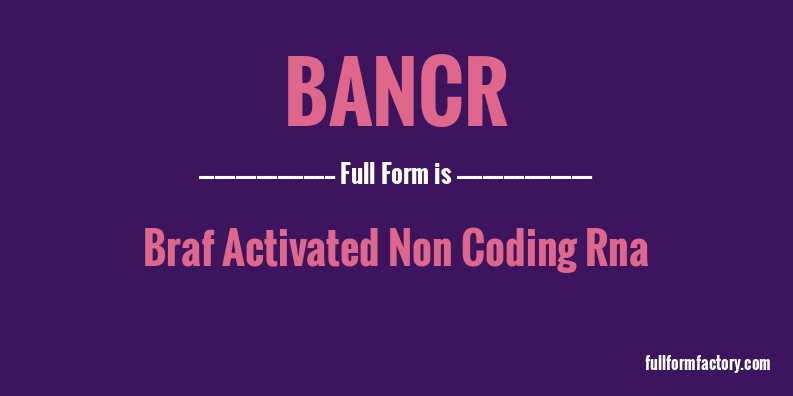 bancr-full-form