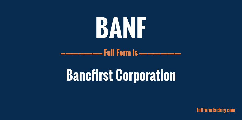 banf-full-form