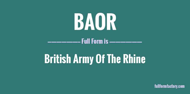 baor-full-form