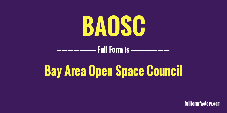 baosc-full-form