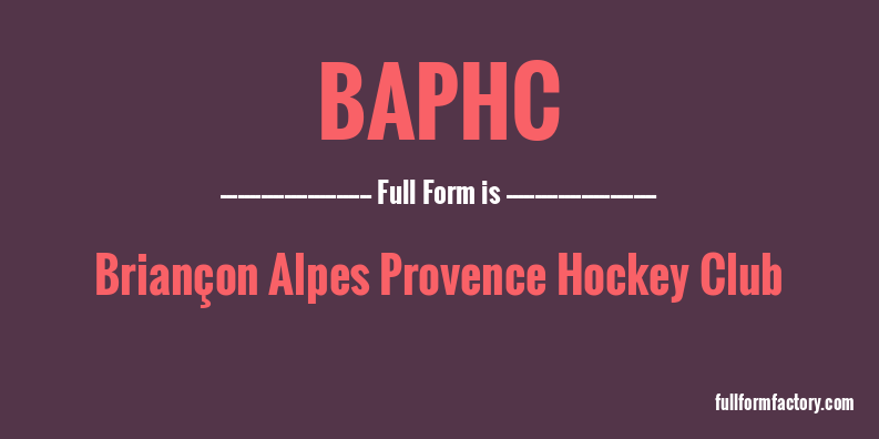 baphc-full-form
